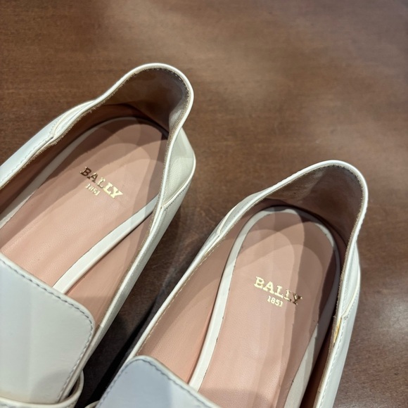 Bally Janelle Buckled Slip-on Loafers, Size 8